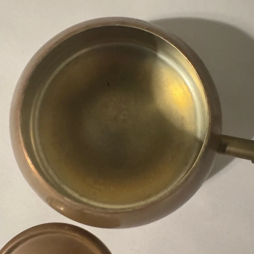 Vintage PERK SwissMade Copper Saucepan with Lid